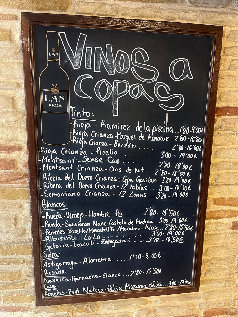 Guria Taberna menu 1